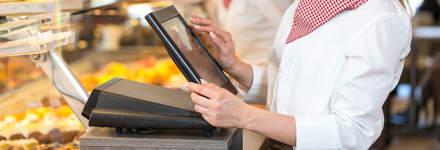 une caisse enregistreuse pour les boulangeries